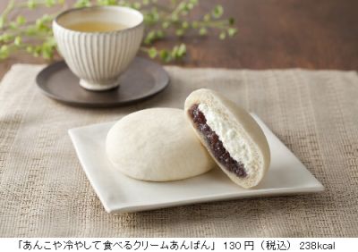冷やして食べるクリームあんぱん